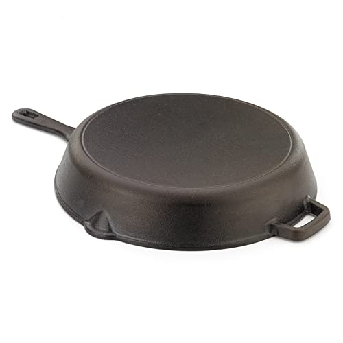 Image of Mercer Culinary Pre-Seasoned Cast Iron Skillet, 12-Inch