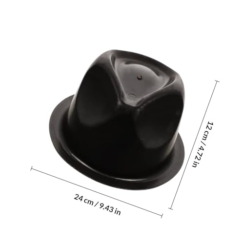 Porte-chapeau maison et boutique support rond en PVC