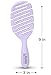 LAVANPRO New York Flex Detangling Hair Brush (Purple)