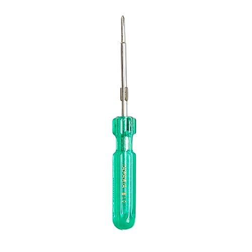Taparia 810 Steel Two in One Screw Driver (Green and Silver) 1 pc