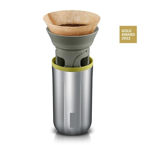 Cafetera de Goteo Portátil con filtro de papel cónico para 10 tazas miniatura 2