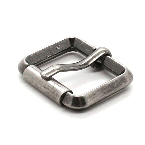 Stecksstore Heel Bar Roller Buckle Antique Nickel Plate 1