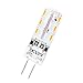 Produktbild 1 Pack G4 LED Leuchtmittel Warmweiß 1.5W 120lm Ersatz für 15W Halogenlampen DC 12V, 3000K, 360 Grad, LED Doppelnadel Glühlampe Leuchtmittel SMD 3014 Nicht Dimmbar