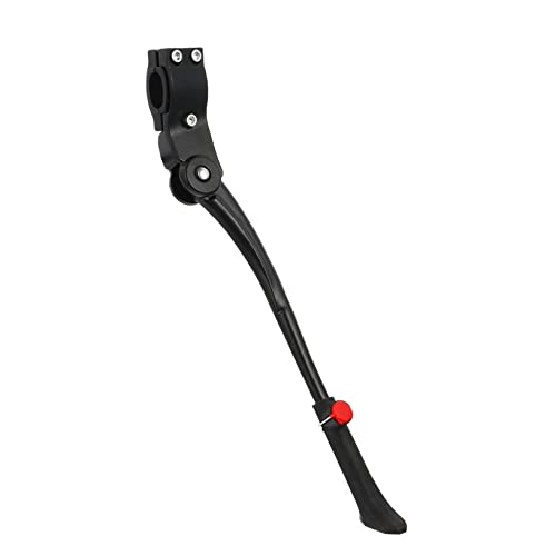 HANABASS Bike Kickstand Adjustable Single Leg Support for Mountain and Road Bikes Easy Install with Non Slip Sole Durable Design for Parking Racks