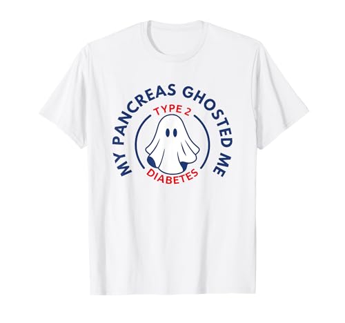 Halloween Diabético Mi Páncreas Me Fantasma Tipo 2 Camiseta