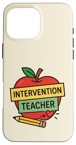 Ya en manzanajugosa.com: Profesor de intervención Apple - Educador de Grupos pequeños Académico Carcasa para iPhone 16 Pro MAX