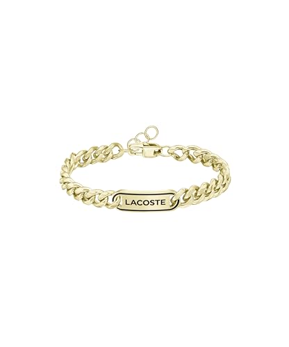 Lacoste Gliederarmband für Herren Kollektion DISTRICT aus Edelstahl - Erhältlich aus Gold oder Silber – Ansicht 1