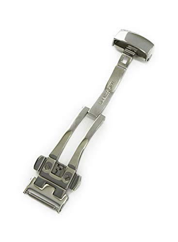 片開き Dバックル 16mm シルバー