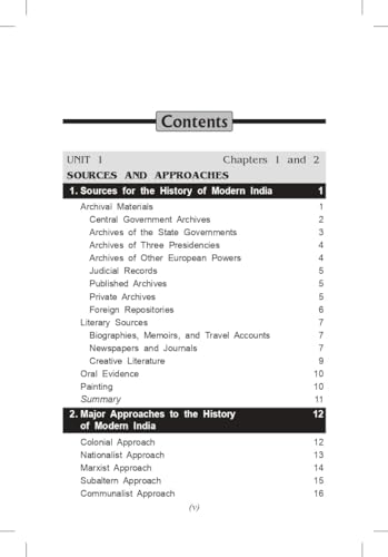 Image of Modern India | Brief History | Spectrum | Rajiv Ahir | 2023 /edition