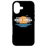 Unix Shell - Computer Science Programming Geek Nerd スマホケース iPhone 17 用