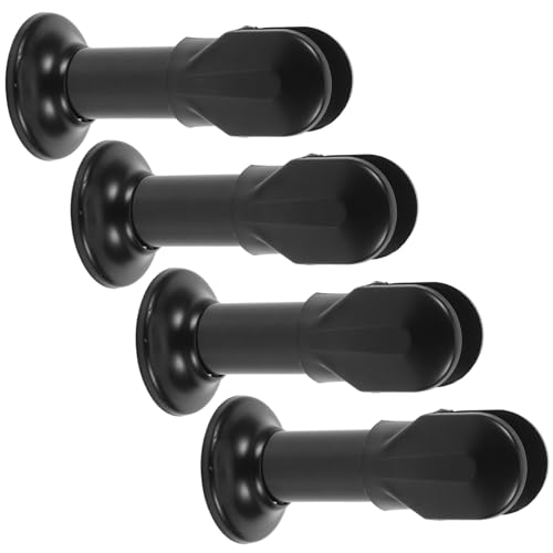 SEWOART 4 Piezas Soporte para Mamparas de Acero Inoxidable Patas Resistentes para Divisores de Aseos Públicos Soportes para Privacidad y Estabilidad