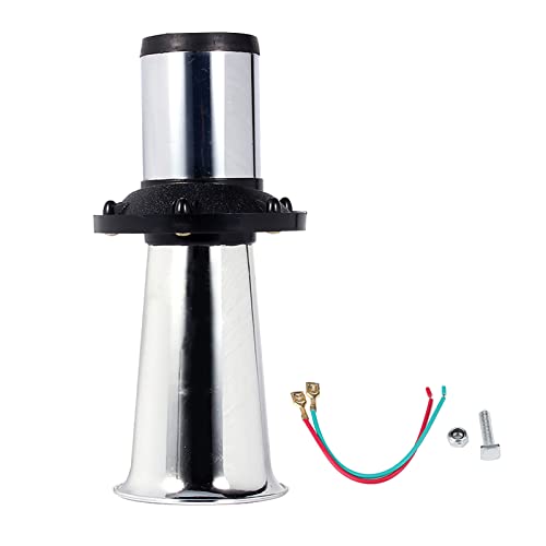 Bocina automática 12V 110DB plateada para coches y camiones clásicos