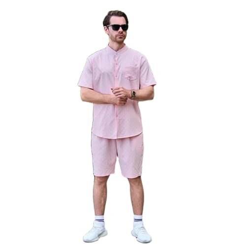 Conjunto de camisa y shorts para hombre ideal para tus días de playa y paseos de verano