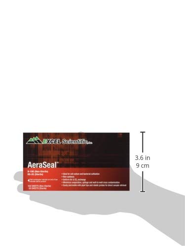 多孔フィルムシール　AeraSeal　100枚入 B-100 Excel　Scientific,　Inc. Amazon | Excel Scientific 多孔フィルムシール AeraSeal 100枚入 B