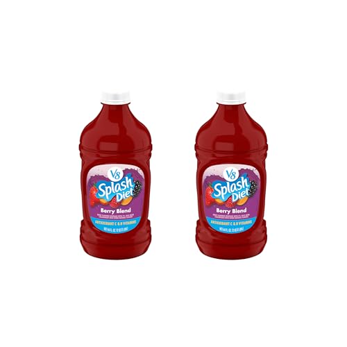 Image of V8 Splash Diet Berry Blend Flavored Beverage, 64 fl oz Bottle (Pack of 2)