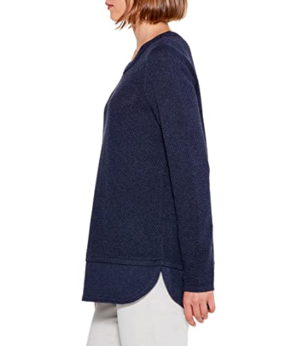 Image of NIC+ZOE Women's Waffle Vital Crew Neck Sweater