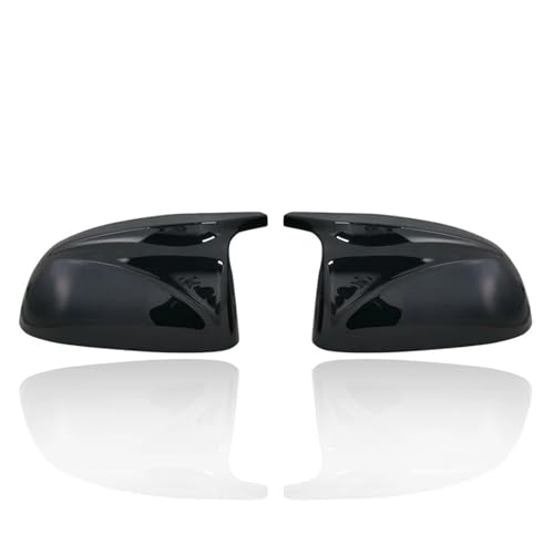 Coques rétroviseurs pour BMW X7 G07 look carbone noir brillant finition luxe