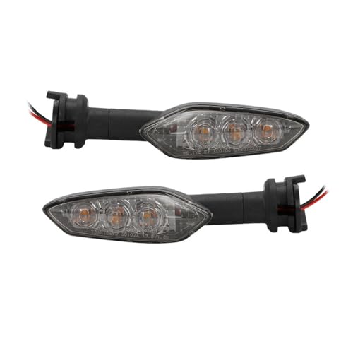 Clignotants moto LED pour Yamaha MT07 MT09 Tracer 900 et Tenere 700 en version fumée