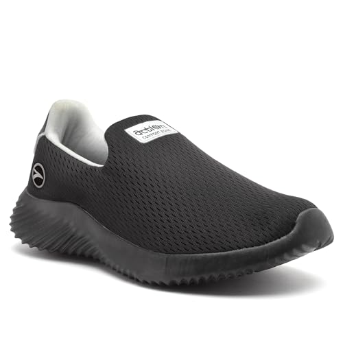 Image of Action | Athleo | ATG-424 | Men's | Slip-On | Walking | Shoe | Comfortable | Lightweight | Breathable | Durable | Sports | Shoes