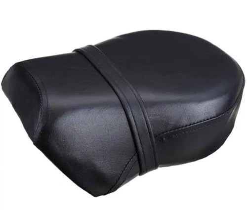 Asiento trasero de pasajero para Sportster XL 883 y 1200 cojín negro de cuero 2007-2013