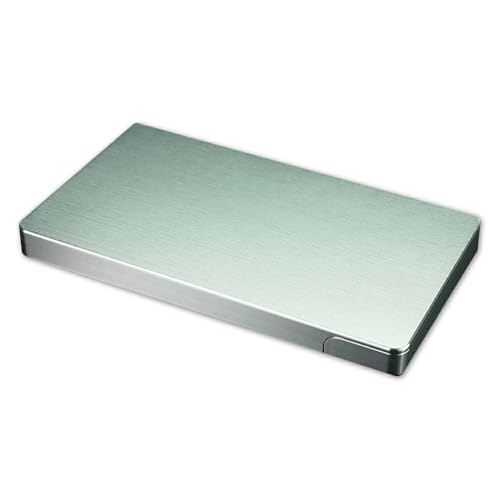 [シルバー]ジュラルミン削り出し名刺入れ 「バーチカル」 AMAA051-1