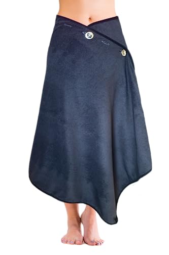 Women's Microfiber Terry Towel Swimsuit Cover-up Wrap All-in-One ...