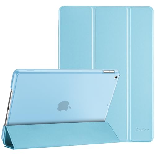 Image of ProCase for iPad 9th / 8th / 7th Generation Case 10.2 Inch (2021 /2020 /2019 Release), 10.2 iPad Case 9th / 8th / 7th Gen Cover, Slim Smart Cover with Translucent Hard Shell Back -Babyblue