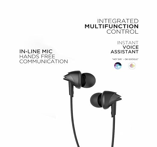 Dxebec Boat 300C Type-C Wired Earphones Black - Image 3