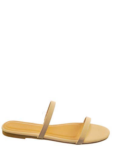 Aquapillar Summer Double Strap Slides - Womens Casual Open Toe Slip On Shoes #TOP3