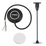JeeFly M8N GPS Module Built-in Compass with GPS Antenna Mount for Pixhawk Flight Controller,GNSS Receiver,Support GPS GLONASS Galileo BeiDou for FPV Drones RC Robots