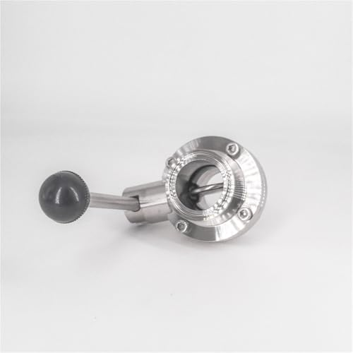 Vanne papillon inox 304 pour brassage maison de haute précision - 3