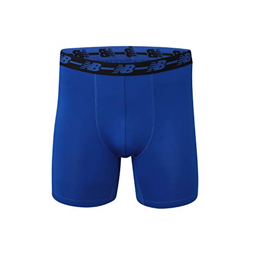 New Balance NB3017-4-466NM Men'S Standard 5 Inch Performance No Fly Boxer Brief thumb #2
