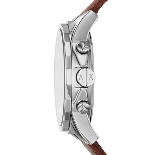 Armani Exchange AX Chronograph Watch for Men with Leather, Stainless Steel or Silicone Band