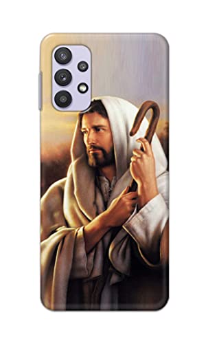 Image of PRINTFIDAA Catholic Image of Jesus Christ from Slovakia Hard Back Cover for Samsung Galaxy M32 5G / A32 5G Back Cover -(P6) KAT1003