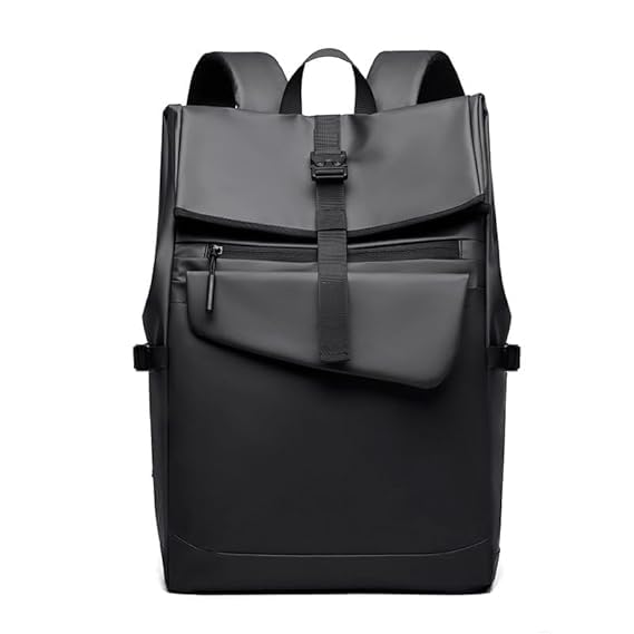 Men’s Laptop Backpack Waterproof | Office Work Business Travel Backpack | Large Capacity Oxford Fabric College Bag for Men, Stylish & Durable-image-40