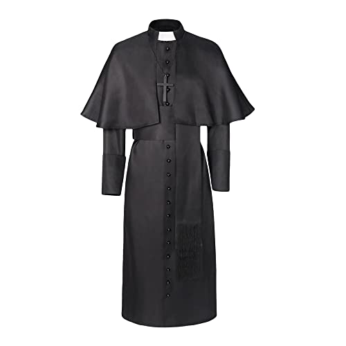 Soutane de prêtre catholique romaine avec ceinture BaronHong costume ministre choeur