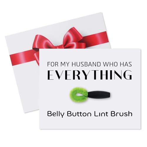 SELORY Tiny Belly Button Brush Gift for Him