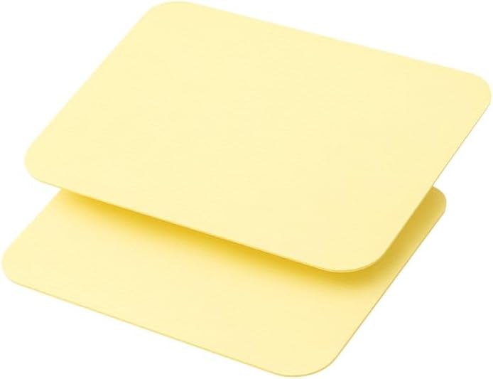 Valdent USA Disposable Paper Liners, 8.5 x 12.25 Inch Dental Tray Liners, Tear-Resistant Absorbent Sheets for Clinics, Tattoo, Salon & Food Prep Areas (Yellow)