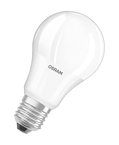 Osram LED-Lampe, Sockel: E27, Warm White, 2700 K, 8,50 W, Ersatz für 60-W-Glühbirne, matt, LED BASE CLASSIC A, 10 x 5er-Pack – Ansicht 3