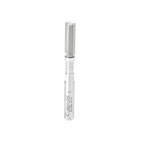 Amana Tool Carbide Tipped Miniature Flush Trim Plunge Template Router Bit, 47224, 1/4 Dia x 3/4 x 1/4 Inch Shank with Mini 1/4 D Upper Ball Bearing Amana Tool Carbide Tipped Miniature Flush Trim Plunge Template Router Bit, 47224, 1/4 Dia x 3/4 x 1/4 Inch Shank with Mini 1/4 D Upper Ball Bearing