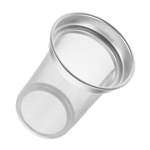 BAZEITFLOW colador de tetera goteo reutilizable filtros filtrar colador de filtro de té coladores de malla para té Acero inoxidable Plata
