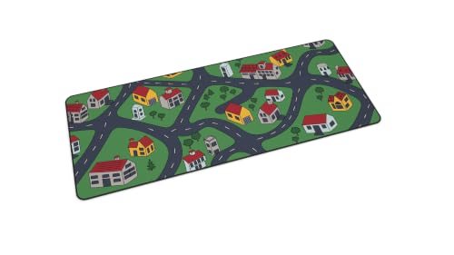KRUX Space Mauspad XXL 970x400 mm City, Gaming Schreibtischunterlage