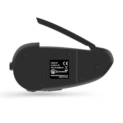 EJEAS Q7 Interfono Moto Bluetooth, Aggiornato