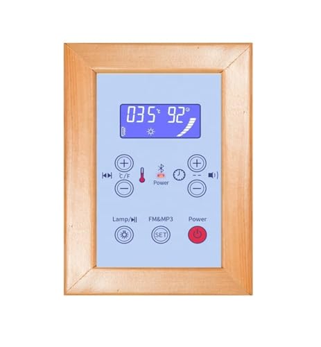 BINBINNIAO USB Infrared Sauna Parts Control Panel for Home Spa