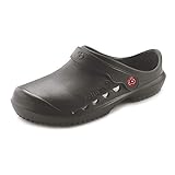  Schu’ZZ - Protec Uni - Sabot Médical Homme - Chaussures d’Hôpital - Léger, Confortable, Respirant, Antidérapant, Semelle Amovible - Noir, 41 UE