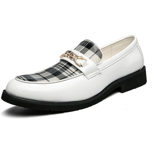 Men's Classic Business Dress Shoes Genuine Leather Oxfords Comfortable Breathable Work Shoes Multi- Occasion Wear