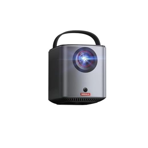 NEBULA Mars 3 Air GTV Projector - Netflix Officially Licensed, 400 ANSI-Lumen Brightness, Native 1080P, Dolby Digital Sound,150-Inch Picture, Built-In Battery for 2.5 Hours of Playtime Anywhere.