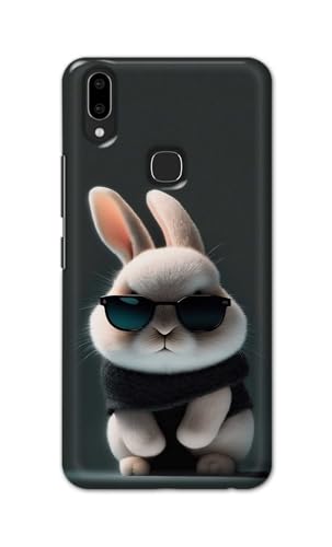 Image of PRINTFIDAA Printed Hard Back Cover Case for Vivo V9 | V9 Youth | Vivo Z1 | Vivo Y89 Back Cover (Cool Baby Rabbit) -112