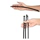JXszxbt 30cm Extra Lang Harnröhren Dilatator Harnröhrensonden Harnröhre Stimulation SM Silikon Penis Plug Hohl Katheter Sounds Set Urethral Dilator Stick Masturbation Sex Spielzeug Für Männer(S+M+L)