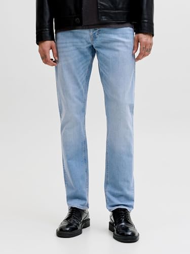 JACK & JONES JJIGLENN JJORIGINAL SQ 330 NOOS Erkek Jean, Blue Denim, 29/32 - Görsel 2
